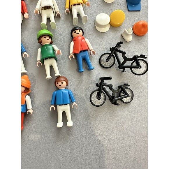 GEOBRA 2" Figurine People Clothes Toy Lot Vintage - Picture 6 of 9